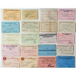 U.S. Railroad Pass Balance Lot (20 Passes)