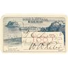 Image 1 : Utah & Nevada Railway Pass (1887) Issued to TC Power (Ft. Benton Indian Trader)