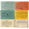 Image 2 : Visalia & Tulare Railroad / Visalia Electric Annual Pass Collection