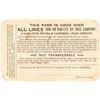 Image 2 : Idaho, Nevada & California Stage Company Pass (1904)
