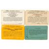 Image 2 : Alaska Steamship Company Annual Passes: 1913,1914, 1920, & 1923