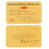 Image 1 : Columbia & Okanogan Steamer Line Annual Pass (1898)