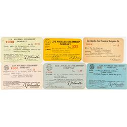 Los Angeles Steamship Company Passes (6)