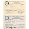 Image 1 : McCormick Steamship Company Annual Passes (Lumber)
