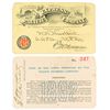 Image 1 : Pacific Express Company Annual Pass (1892) (Pictorial)