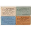 Image 2 : Pacific Express Company Pass Collection: 1903, 1904, 1905, 1906