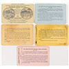 Image 2 : Wells Fargo Express Annual Passes (5): 1902-1916