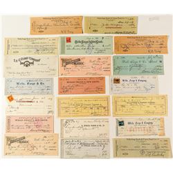 California Wells Fargo Check Collection