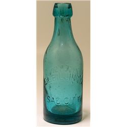 E. L. Billings Soda Bottle