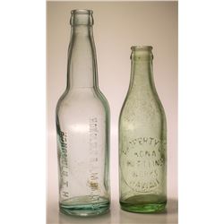 Pair of Hawaii Soda Bottles