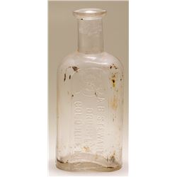 A. B. Stewart Gold Hill Drug Bottle