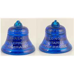 Cobalt Imitation Glass Insulator