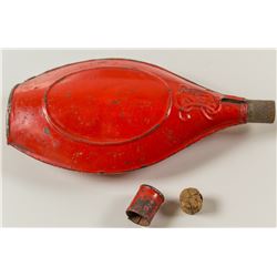 Early Slim Whiskey Flask
