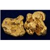 Image 1 : Two Quartzite, Arizona Gold Specimens