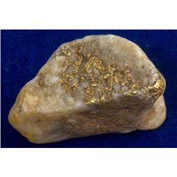 Salmon River Gold in Quartz Specimen II