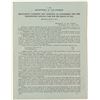 Image 1 : Rare Handbill on The Admission of Automobiles Into Yellowstone