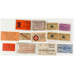 14 Various Montana Tickets