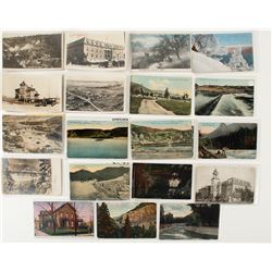 Group of 21 Montana Postcards