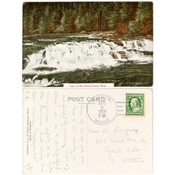 Snyder, Flathead County Postcard
