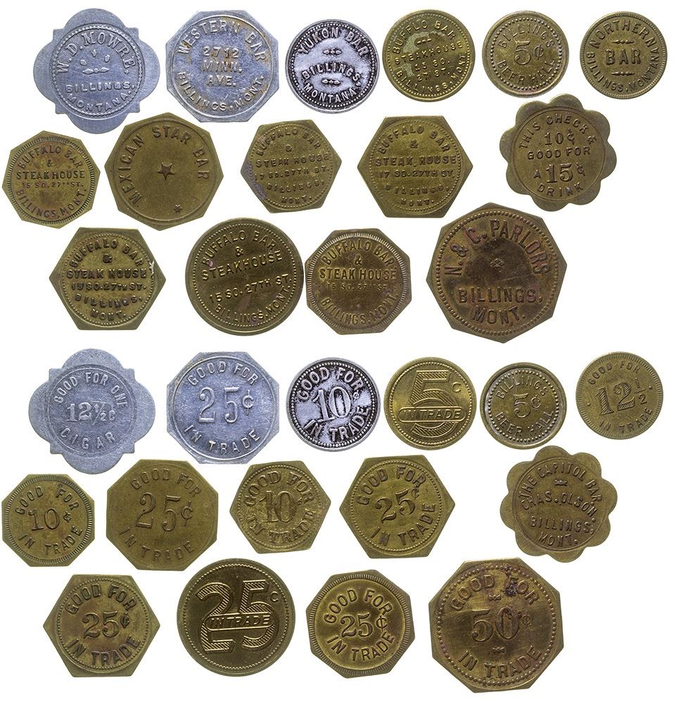 Billings Bar Token Collection 1
