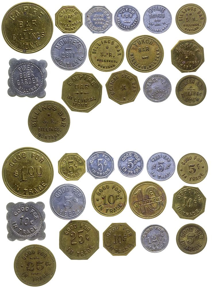 Billings Bar Token Collection 2