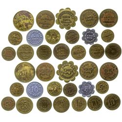 Brunswick And New Brunswick Bar Tokens (Billings, Montana)