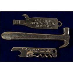 3 Butte Advertising Metal Bottle Openers
