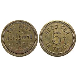 The Mint Token #2 (5c) (Chester, Montana)