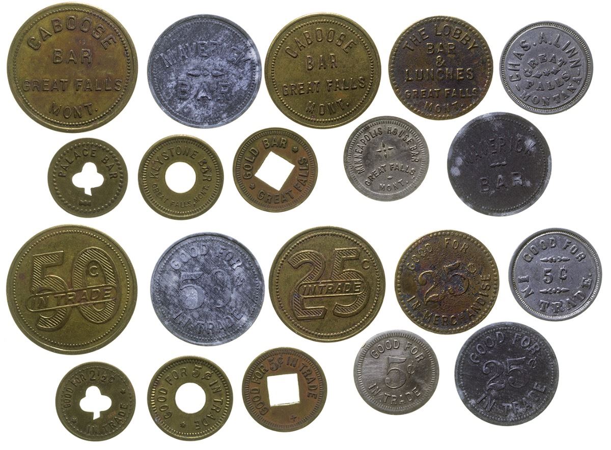 Great Falls Bar Tokens