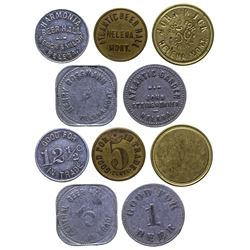 Beer Halls, Gardens and John Wick Saloon Tokens (Helena)