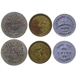 Exchange Saloon Tokens (Helena, Montana)