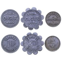 Helena Music Hall Tokens