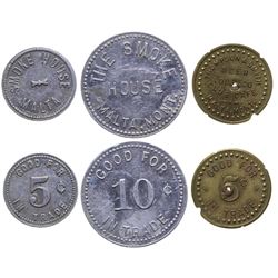 Malta Smokehouse and Tobacco Tokens