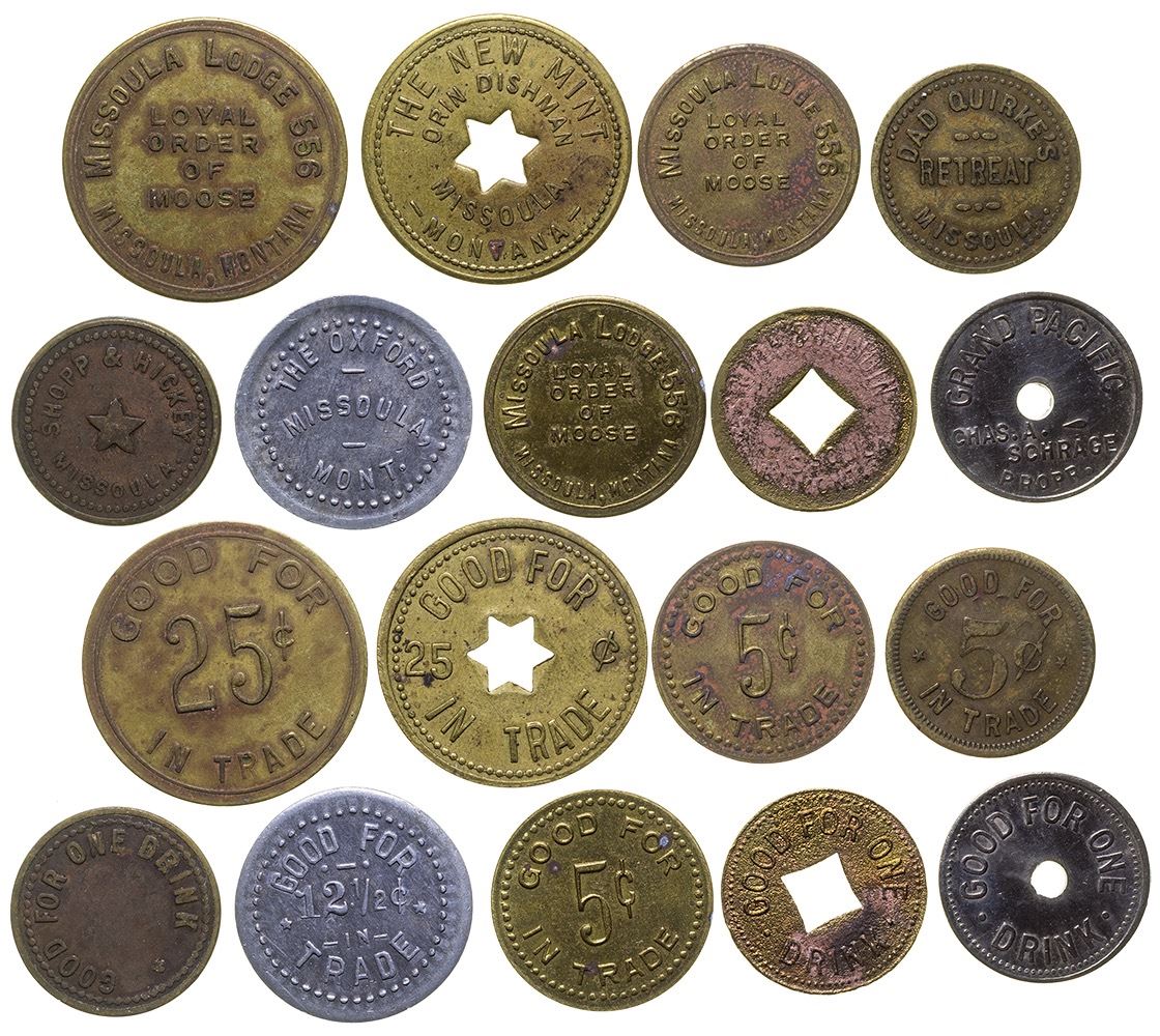 Missoula Bar Tokens