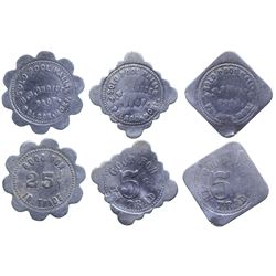 3 Solo Pool Hall Tokens (Polson, Montana)