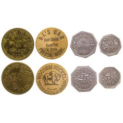 Four Polson Tokens