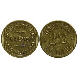 R-7 Potomac Token: Queen Hotel Bar