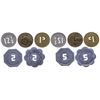 Image 1 : Red Lodge Cut Number Tokens