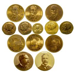 Montana Political Pins and Tokens