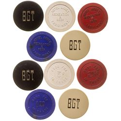 Froid and Gardiner Gaming Chip Token Collection