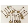 Image 1 : 15 Small Souvenir Silver Spoons