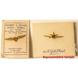 Aviation Collectibles: Pins & Aircraft Employee Wings (c.1940s-50s)