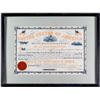 Image 1 : 1887 US Citizenship Certificate for Emil Ely of Germany