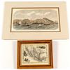 Image 1 : Gold Rush Map and Lithograph