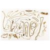 Image 1 : Gold Plate and 14 kt Gold Necklaces & Bracelets