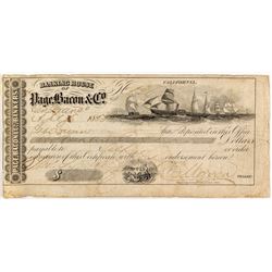 Gold Rush Bank Deposit to Page Bacon & Co.