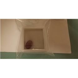 GEMSTONE - OVAL FACETTED RED RUBY  - INCLUDES GEMSTONE ANALYSIS REPORT - RETAIL VALUE $500