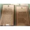 Image 6 : NAZI GERMANY SOLDIER DEATH CARD - 2 X BID