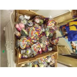 NEW ASSORTED TOYS - INDIVIDUALLY WRAPPED - KEY CHAINS