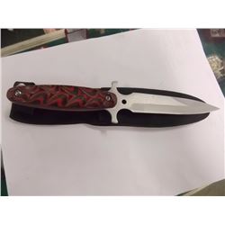 NEW HUNTING KNIFE - 3" BLADE AND SHEATH